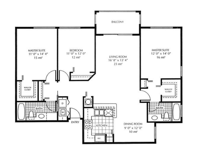 6-502 Amazing Water View - Three Bedrooms Aventura Bagian luar foto